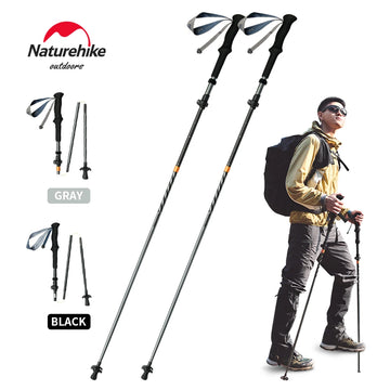 Naturehike Carbon Fiber Collapsible Hiking Poles