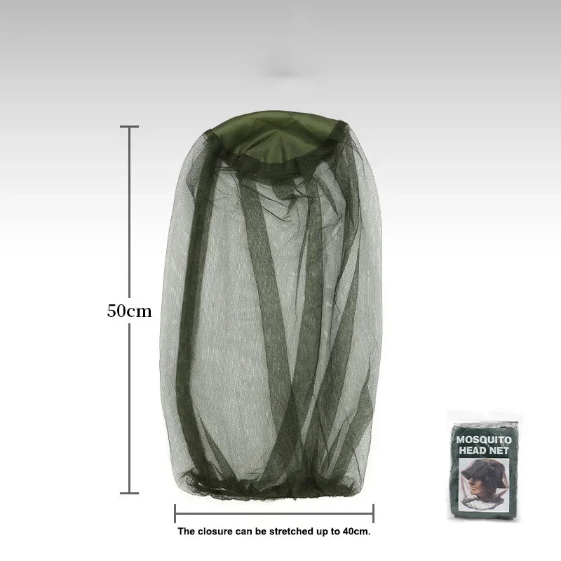 Breathable Sunscreen Hat with Mosquito Net