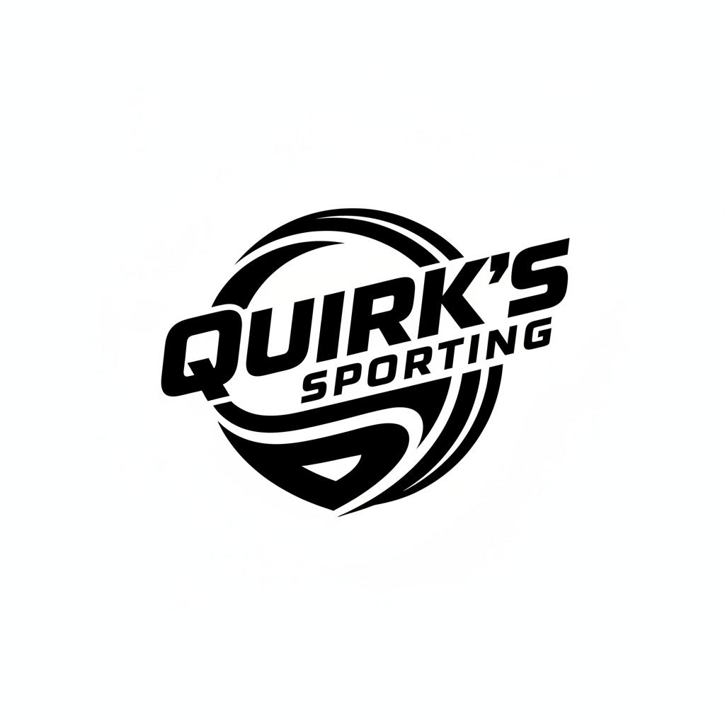 Quirk's Sporting Logo Black